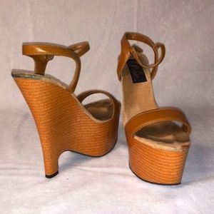 Pleaser platform wedges sky high 9 Y2K